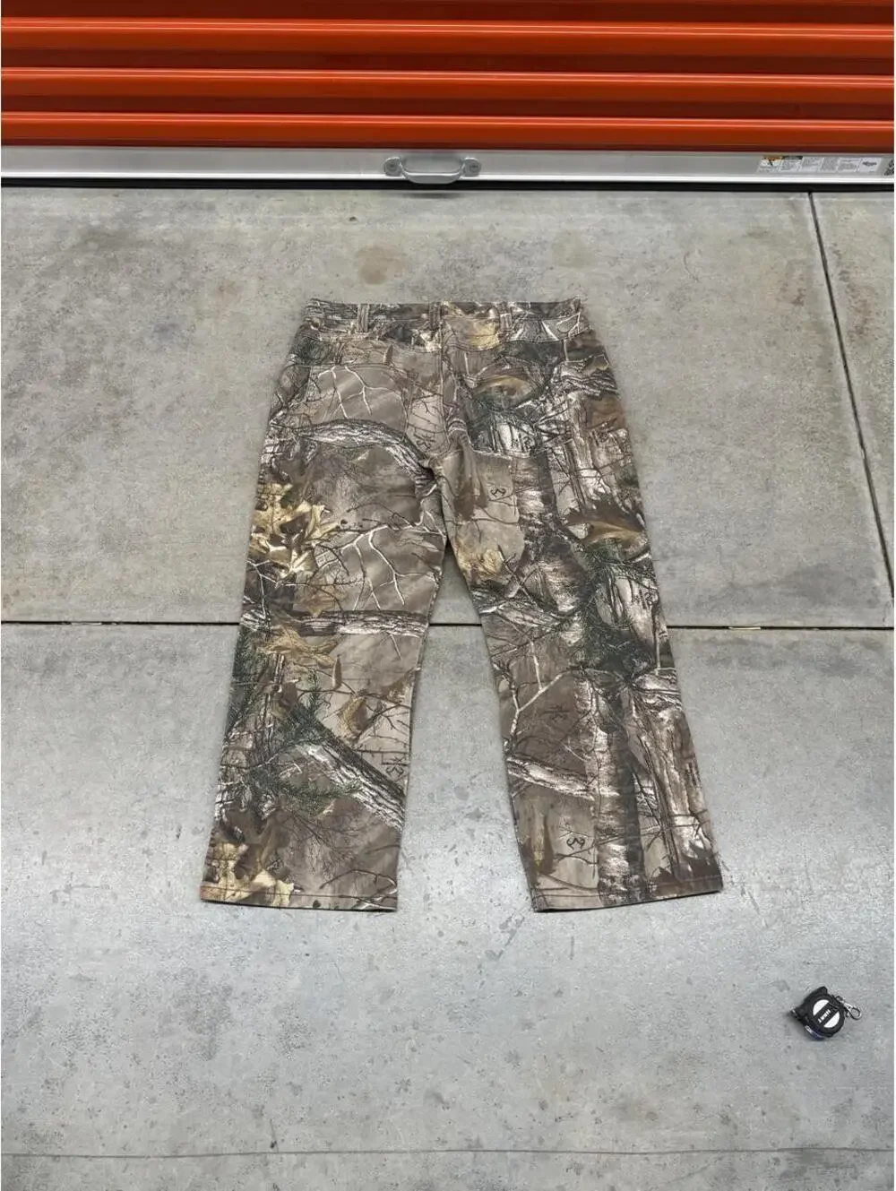 vintage realtree camo relaxed baggy fit cargo pants size 36 x 30